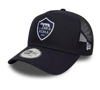 New Era A-Frame Mesh Trucker Cap - AS Roma Navy