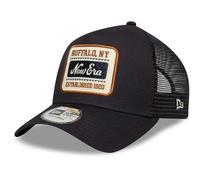 New Era A-Frame Mesh Trucker Cap - Brand Patch Navy