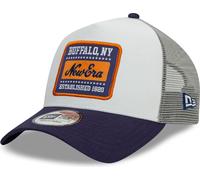 New Era A-Frame Mesh Trucker Cap - BRAND PATCH weiß