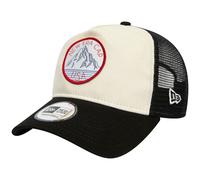 New Era A-Frame Mesh Trucker Cap - Outdoor Patch Noir