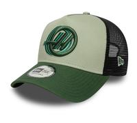 New Era A-Frame Snapback Trucker Cap - F1 HAAS vert