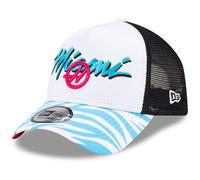New Era A-Frame Snapback Trucker Cap - Miami F1 Haas