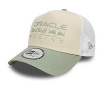 New Era A-Frame Snapback Trucker Cap - Red Bull Racing beige