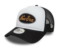 New Era A-Frame Trucker Cap - Brand Patch Noir