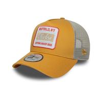 New Era A-Frame Trucker Cap Buffalo N.Y. Patch Jaune