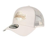 New Era A-Frame Trucker Cap - Los Angeles Lakers Stone