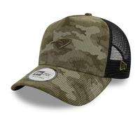 New Era A-Frame Trucker Cap - McLaren Racing Cord Camo Olive