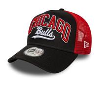 New Era A-Frame Trucker Cap - Script Chicago Bulls