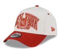 New Era Wordmark Suede E-frame New York Yankees Cap Blanc