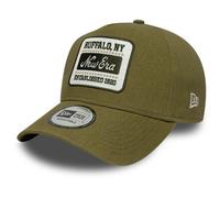 New Era A-Frame Trucker Lin Cap - Brand Patch Olive