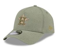 New Era A-Frame Trucker Lin Cap - Houston Astros Olive