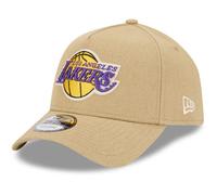 New Era A-Frame Trucker Lin Cap - Los Angeles Lakers Beige