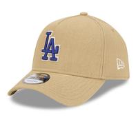 New Era A-Frame Trucker Lin Cap - NFL NBA MLB beige khaki