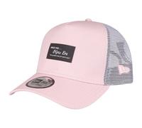 New Era Adjustable A-Frame Trucker Cap - Brand Patch Rose