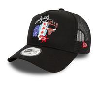New Era Adjustable Mesh Trucker Cap - State Chicago Bulls