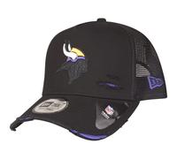New Era Adjustable Trucker Cap Distressed Minnesota Vikings