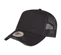 New Era Adjustable Trucker Cap - Distressed Noir