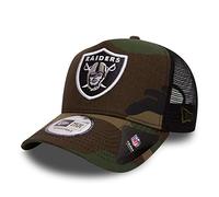 New Era Adjustable Trucker Cap - Oakland Raiders Wood Camo