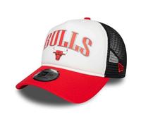 New Era Adjustable Trucker Cap - Retro Chicago Bulls