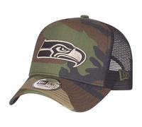 New Era Adjustable Trucker Cap - Seattle Seahawks Wood Camo