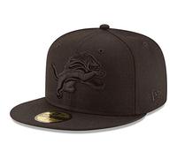 New Era Adulte Homme NFL Noir 59 Fifty, 59FIFTY, Noir, 18 cm