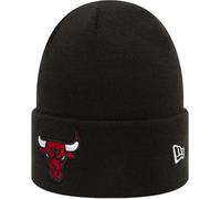 New Era Adults Chicago Bulls Essentials Knitted Beanie Noir Taille unique Unisex