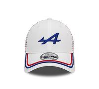 New Era Alpine F1, cappellino della squadra del Belgio, edizione speciale del Gran Premio del Belgio, 2023, 9FORTY, bianco, taglia adulta, merchandising ufficiale, bianco, Taglia unica