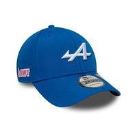 New Era Alpine F1 Team Collection Officielle 2025 Repreve Casquette de baseball recy bleue réglable, bleu, taille unique