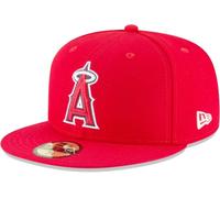 New Era Anaheim Anges GM 2018 Écarlate Cap AC Performance 59Fifty Fitted MLB