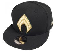 New Era Aquaman Justice League Noir Snapback Cap 9fifty Osfa Édition Limitée