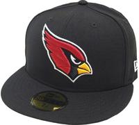 New Era Arizona Cardinals Solide Noir On Field Cap 5950 Fitted Édition Limitée