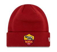 New Era Bonnet AS Roma Core Cuff Beanie HRD M/L Rouge foncé