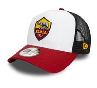 New Era AS Roma Cotton Trucker, Blanc, M/L