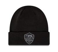 New Era AS Roma Cuff Beanie Crest Black, Noir, M/L