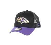 New Era Baltimore Ravens NFL Two Tone Noir Violet 9Forty A-Frame Casquette de Camionneur Ajustable