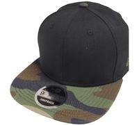 New Era Blank Noir Camo Snapback Cap 9Fifty 950 Original Fit Blanko Kappe Mens