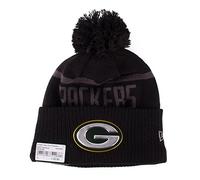 New Era Bobble Chapeau d'hiver - Liquid Green Bay Packers