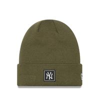 New Era Bonnet Team Cuff New York Yankees 100% acrylique Vert Taille unique