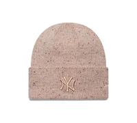 New Era Bonnet d'hiver Beanie Glitter New York Yankees Rose