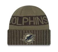 New Era Bonnet D'hiver - Salute To Service Miami Dolphins