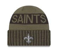 New Era Bonnet D'hiver Salute To Service New Orleans Saints