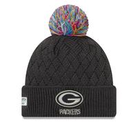 New Era Bonnet Femme Beanie CRUCIAL CATCH Green Bay Packers