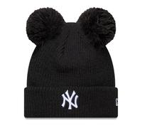 Bonnet double pom femme New York Yankees Noir TU