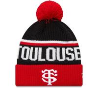 New Era Bonnet Sport Hiver Tricot Manchette Stade Toulousain Noir