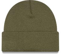 New Era Bonnet Vert Olive Court Cuffie Tricoté