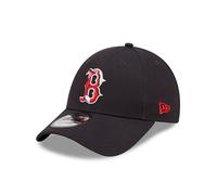 New Era Boston Red Sox Casquette MLB Baseball Chapeau réglable Logo de l'équipe 9Forty Bleu