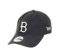 New Era Brooklyn Dodgers MLB Team Black White 9Twenty Unstructured Strapback Cap - One-Size
