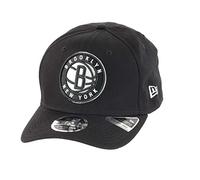 New Era Brooklyn Nets Snapback-Kappe 9Fifty NBA Fancap Schwarz Basketball Teamlogo - S-M (6 3/8-7 1/4)