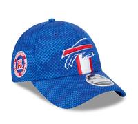 New Era Buffalo Bills NFL 2024 Sideline Bleu 9Forty Casquette Stretch Snapback Ajustable