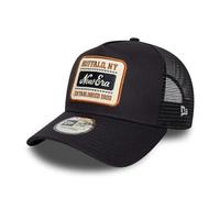 New Era Buffalo NY 9Forty A-Frame Trucker Cap Bleu foncé